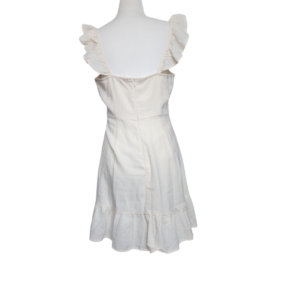 NWOT!! Bleuh ciel dress Linen blend size - Picture 5 of 14